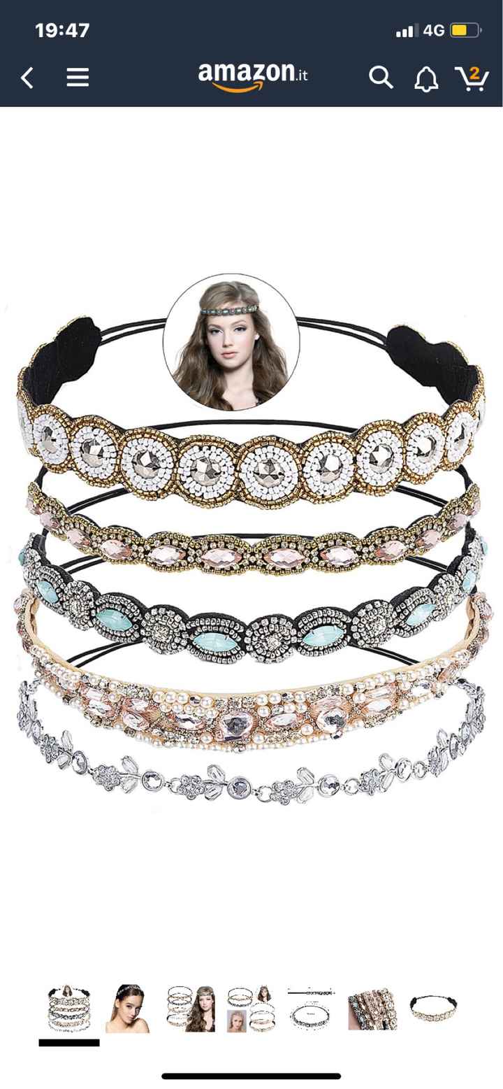 Cerchietto capelli - 1