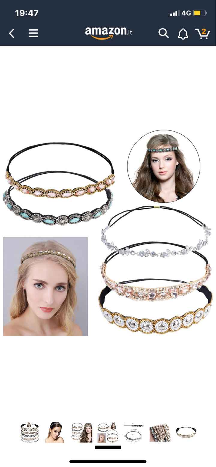 Cerchietto capelli - 3