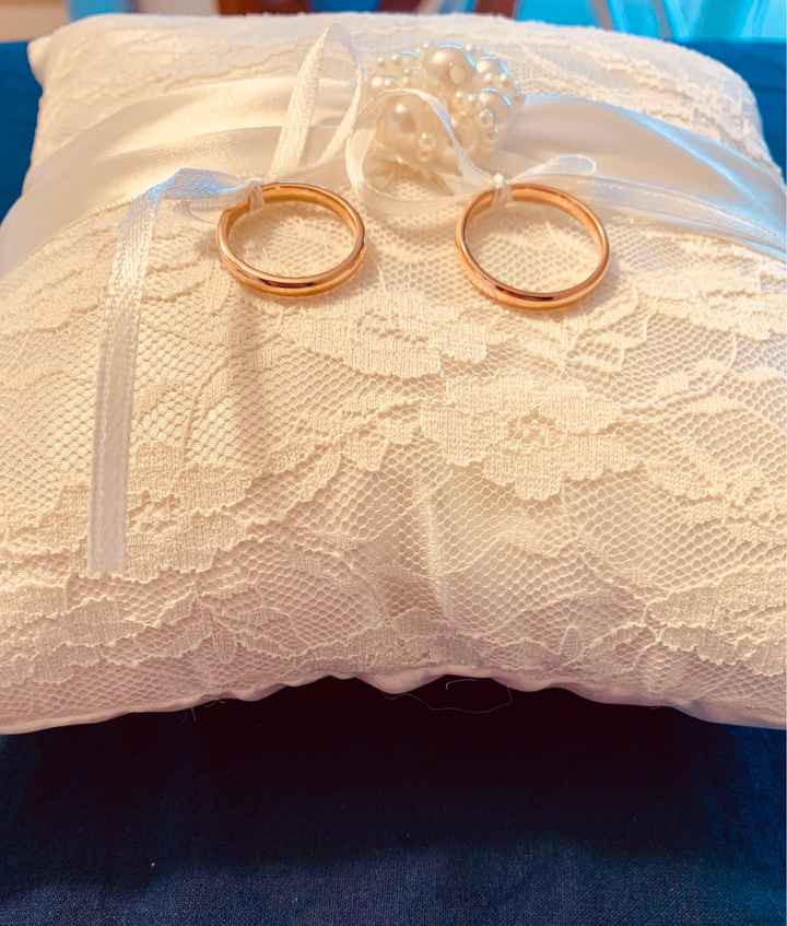 Cuscino porta fedi - 1