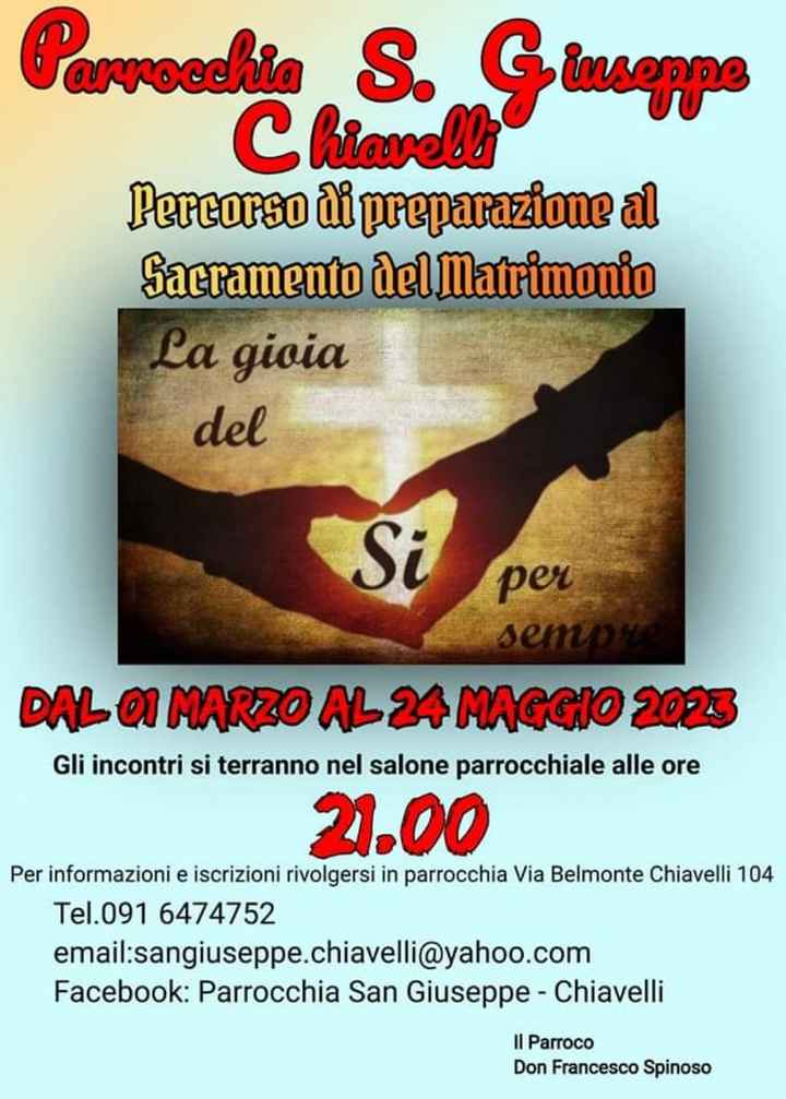 Corso prematrimoniale - 1