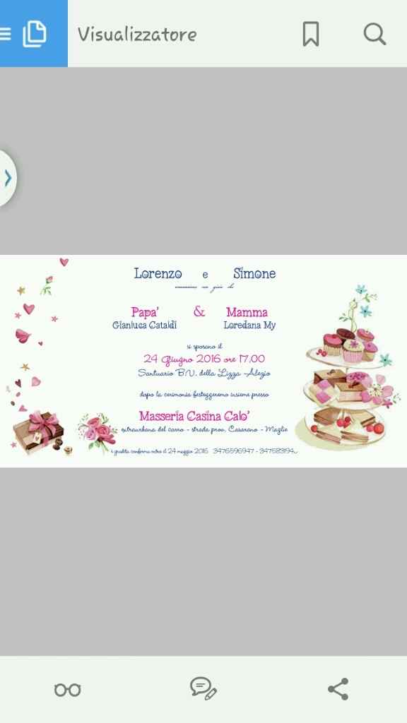 Partecipazioni fai da me aiutatemi a scegliere - 1