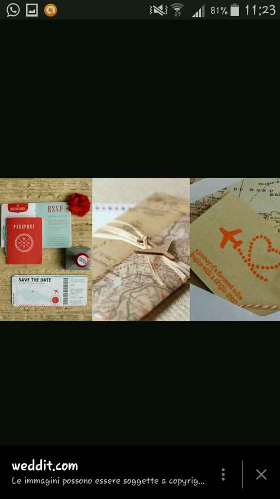 Partecipazioni tema viaggio parte ii - vintage - 9