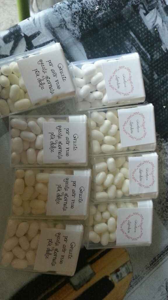 E alla fine ho cambiato idea sui segnaposto!!! - 1