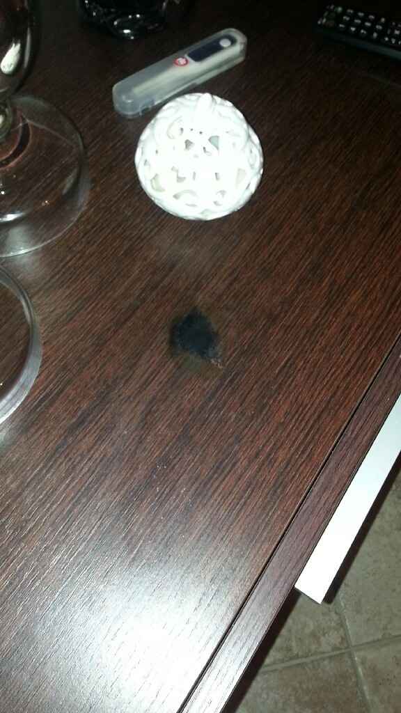 Ho bruciato il piano del comò!! aiuto!!! - 1