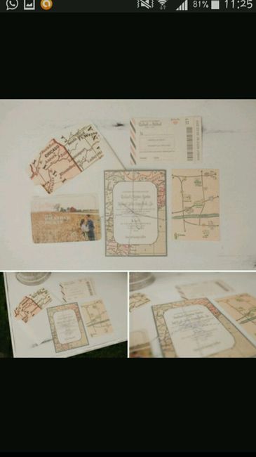 Partecipazioni tema viaggio parte ii - vintage - 5