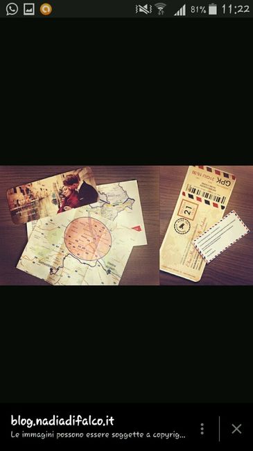 Partecipazioni tema viaggio parte ii - vintage - 11
