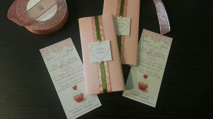 Partecipazioni al cioccolato consegnate!!! - 2