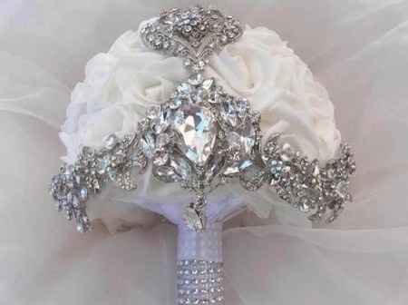 Bouquet sposa gioiello - 2