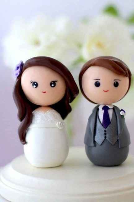 Cake Topper Sposi - 1