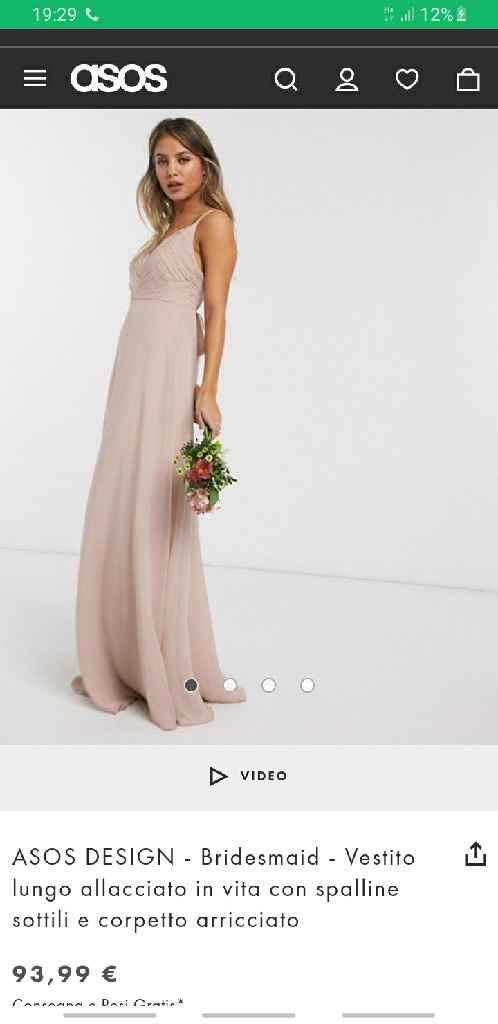 Vestito da damigelle - 1