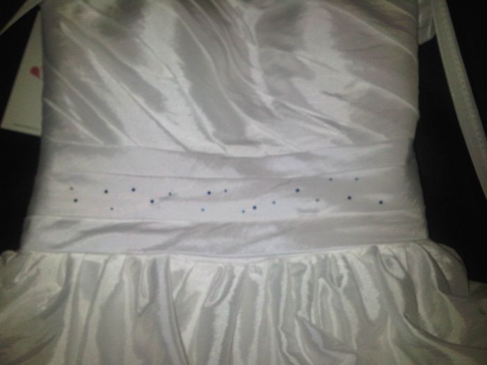 brillantini sull'abito