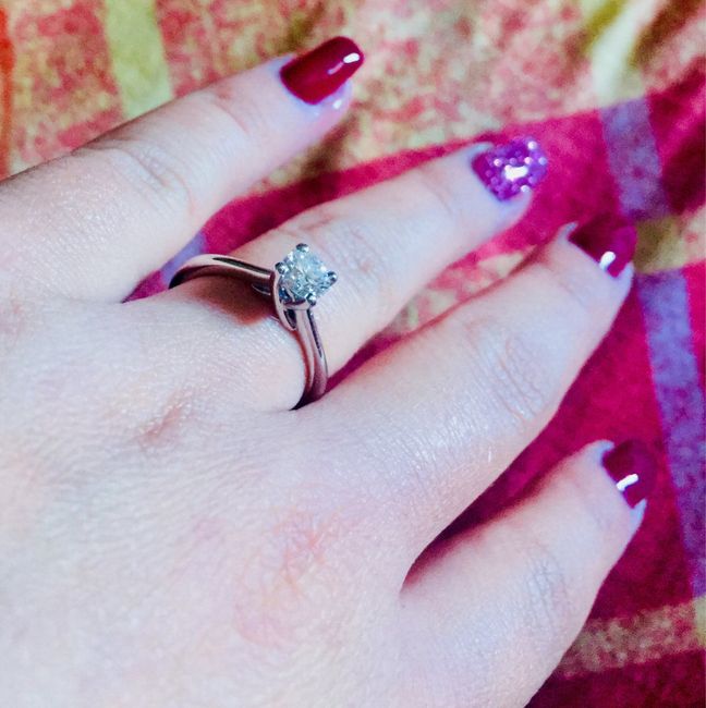 Anello di fidanzamento? Diamo il via alle foto più brillanti del 2018! =d 3