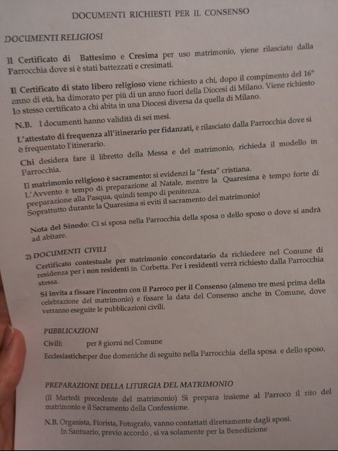 Domanda:ma i documenti matrimoniali? - Organizzazione matrimonio ... Domanda:ma i documenti matrimoniali? - Organizzazione matrimonio ...