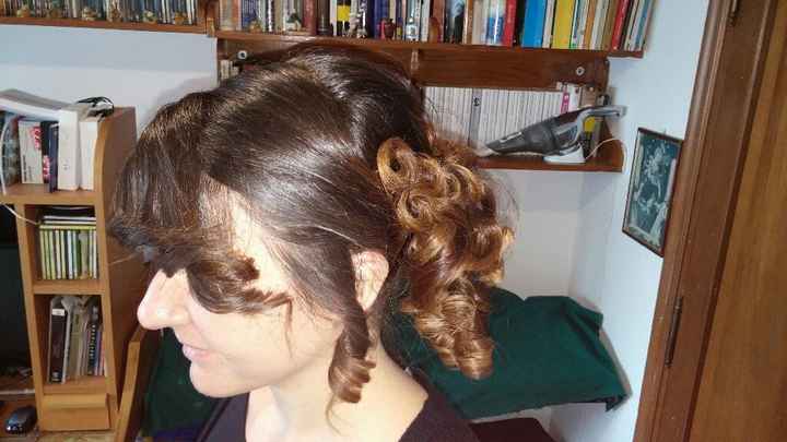 Prima prova acconciatura!!!😊 - 3