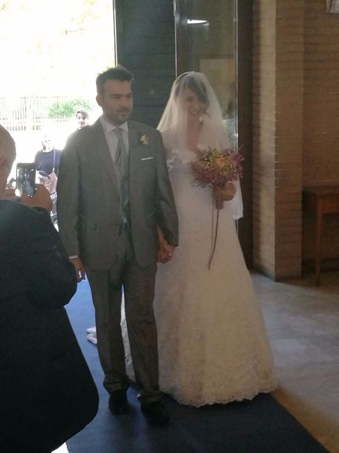 Ingresso in chiesa con Daniele