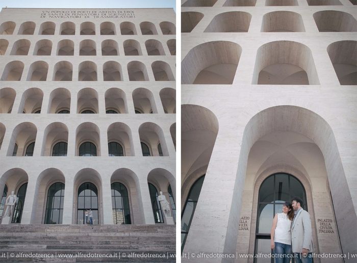 Noi al Colosseo quadrato