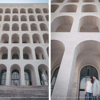 Noi al Colosseo quadrato