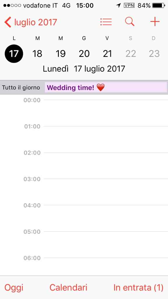 Sposine 2017, i nostri calendari - 1
