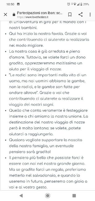 Lista nozze/ busta - 2