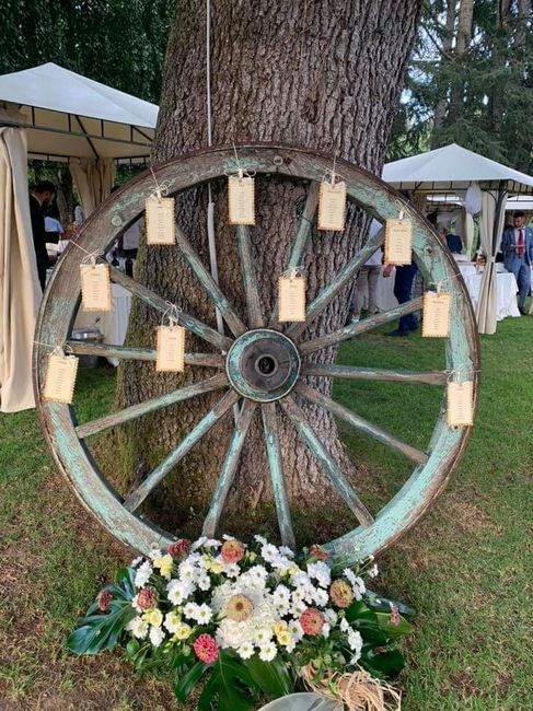 Tableau de mariage cerchio 5