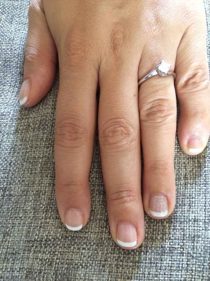 Unghie semipermanente - prima prova - 1