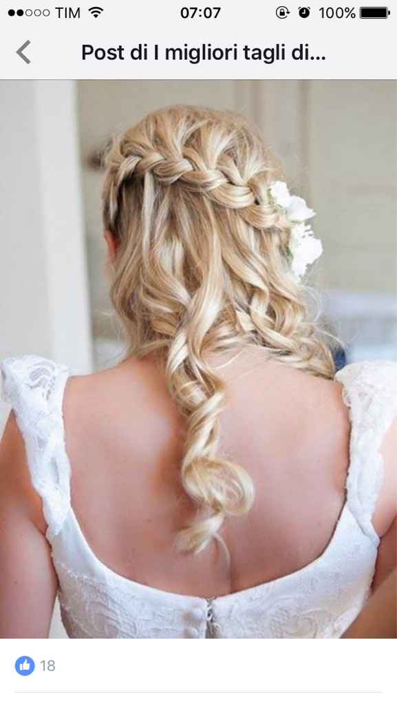 Acconciatura capelli lunghi e sciolti - 1