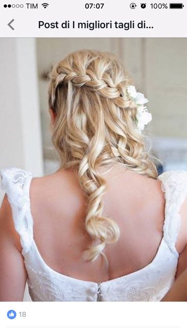 Acconciatura capelli lunghi e sciolti - 1