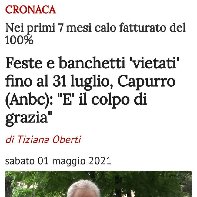 Sposi che celebreranno le nozze il 24 Luglio 2021 - Firenze - 1