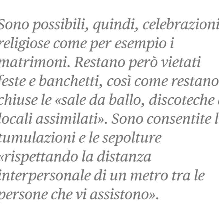 Si può festeggiare al ristorante con le nuove regole o bisogna rimandare ancora una volta il mio é i