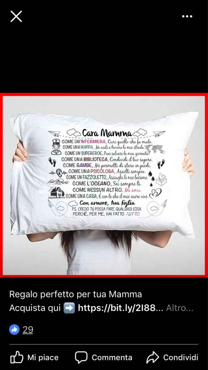Idee regalo mamma della sposa - 1