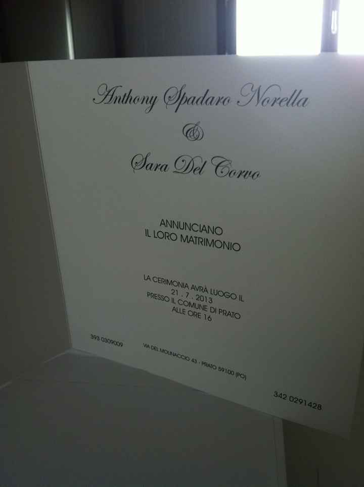 Partecipazioni :) - 1