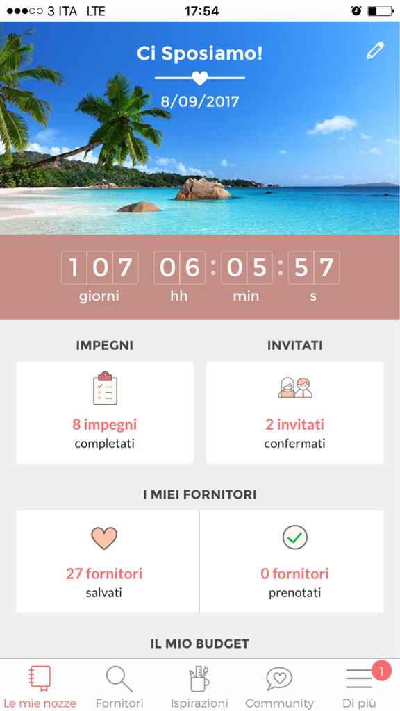Condividete la data delle vostre nozze - 1
