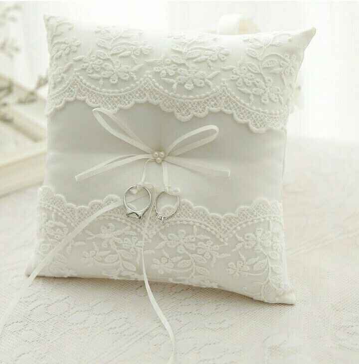 Cuscino per fedi 💍❤ - 1