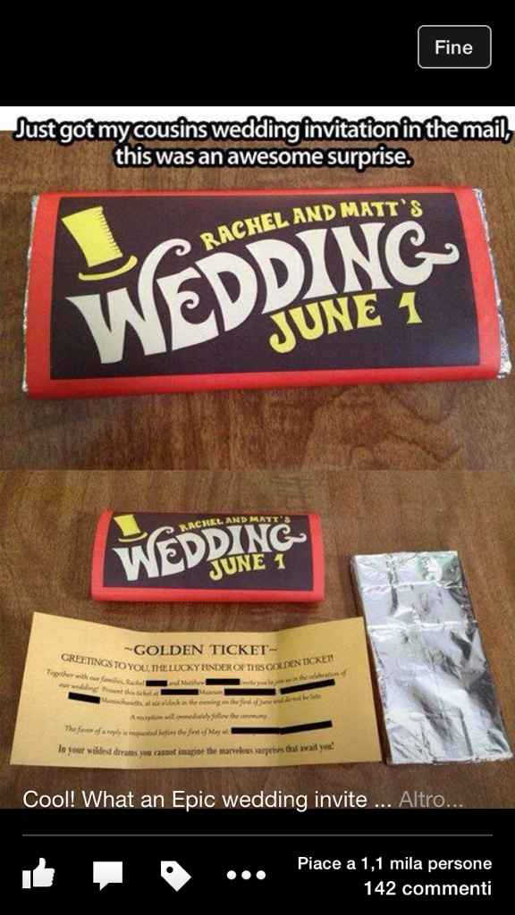 Alcune idee per partecipazioni originali - 1