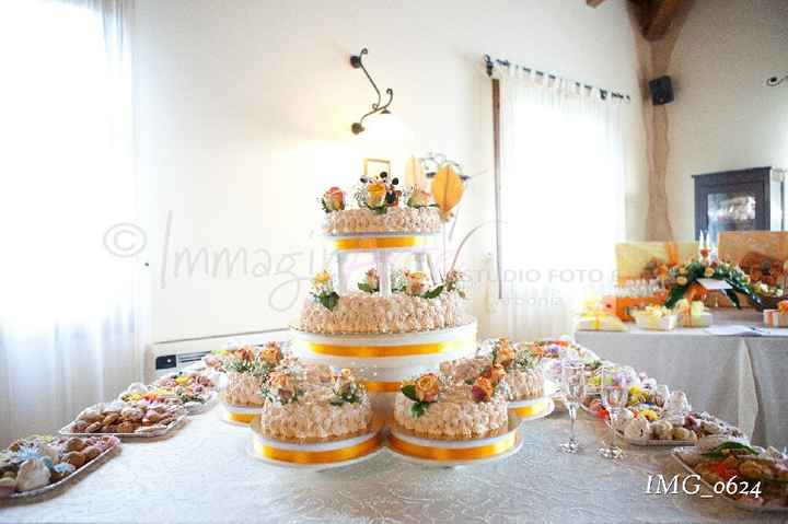 Bomboniere confettata torta - 5