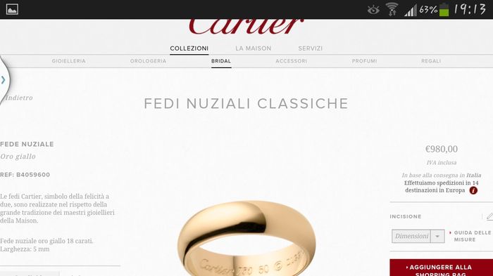 Fedi acquistate !!!!  - 1