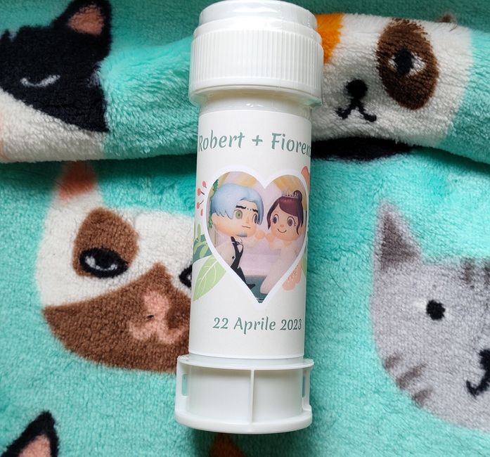 Flaconcini con bolle di sapone... 1