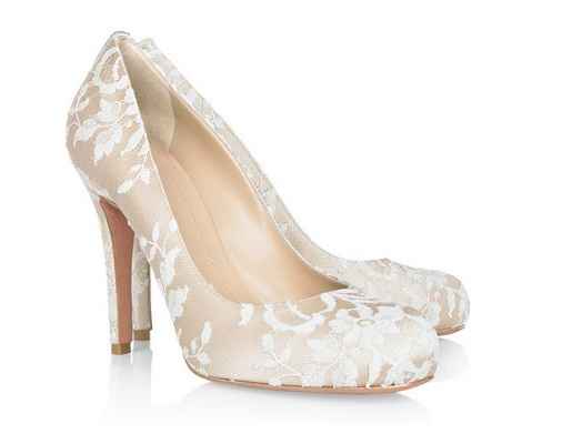 scarpe sposa in pizzo