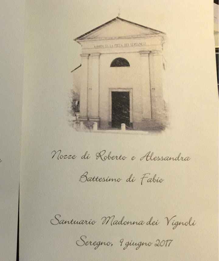 Libretto cerimonia - 1