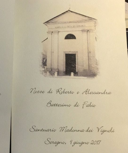 Libretto cerimonia - 1