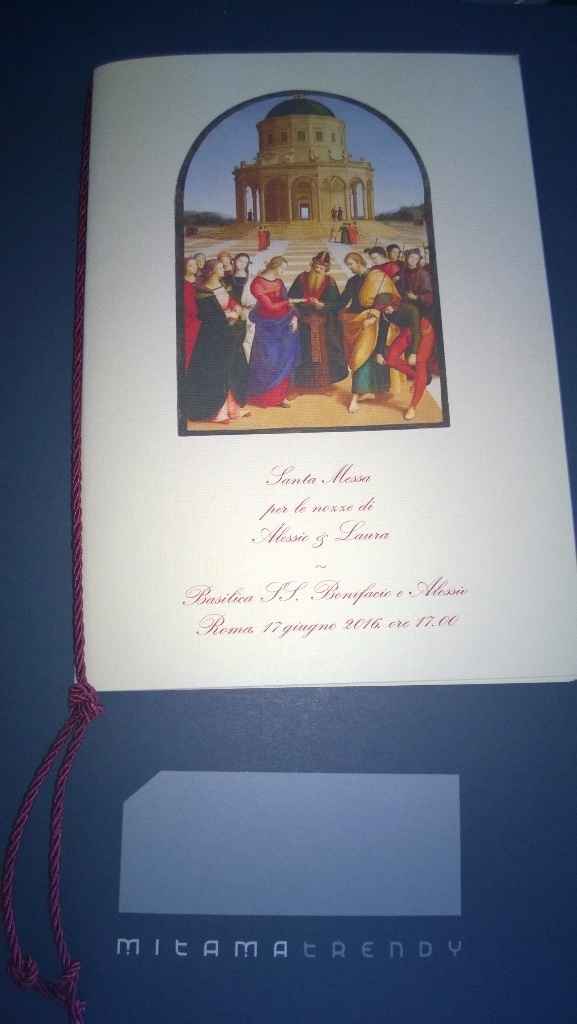 Il mio libretto messa