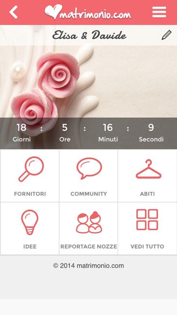 Quanto manca alle vostre nozze? - 1