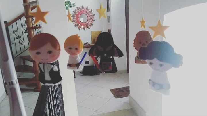 Dettagli giostrina star wars