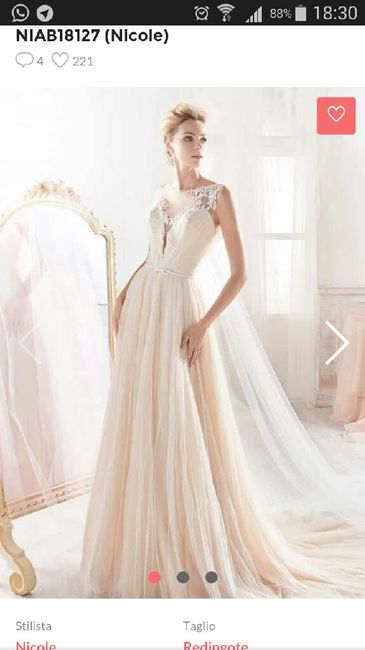 Unconventional wedding dress - 1