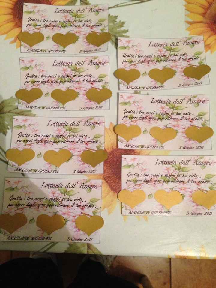 Un idea carina per gli invitati! - 1