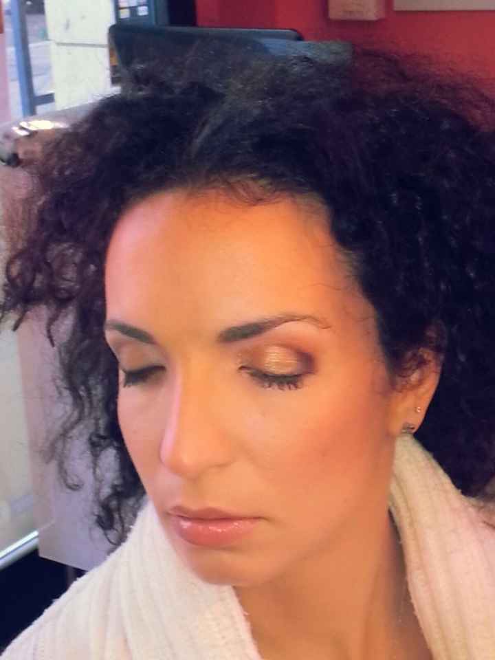 Trucco per spose con occhi castani - 4