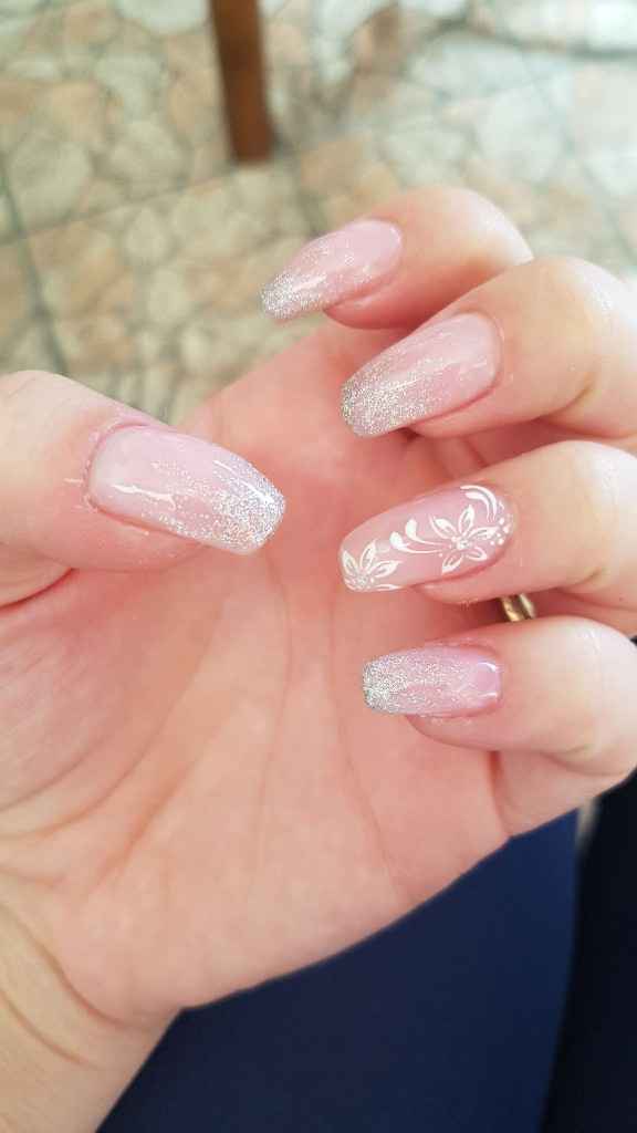  -1 unghie pronte sabato mi sposo 😍😍💙💙 - 1