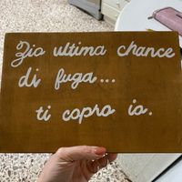 Cartello di benvenuto fatto ✔️ - 2