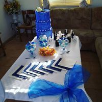  Tavolo pronto -20 💙💙👰🤵 - 2