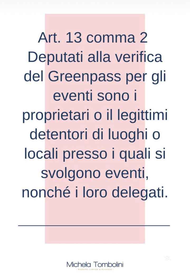 Green pass chiarimento - 1